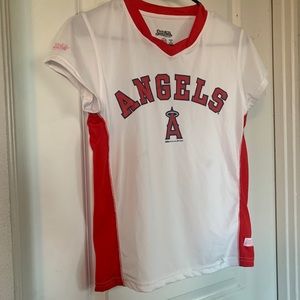 Youth angles shirt, but can wear if an adult small